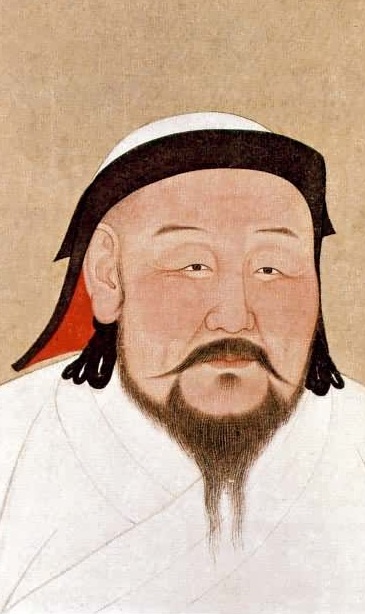 Kubilai Khan, portrait (13th c?), National Palace Museum, Taipei