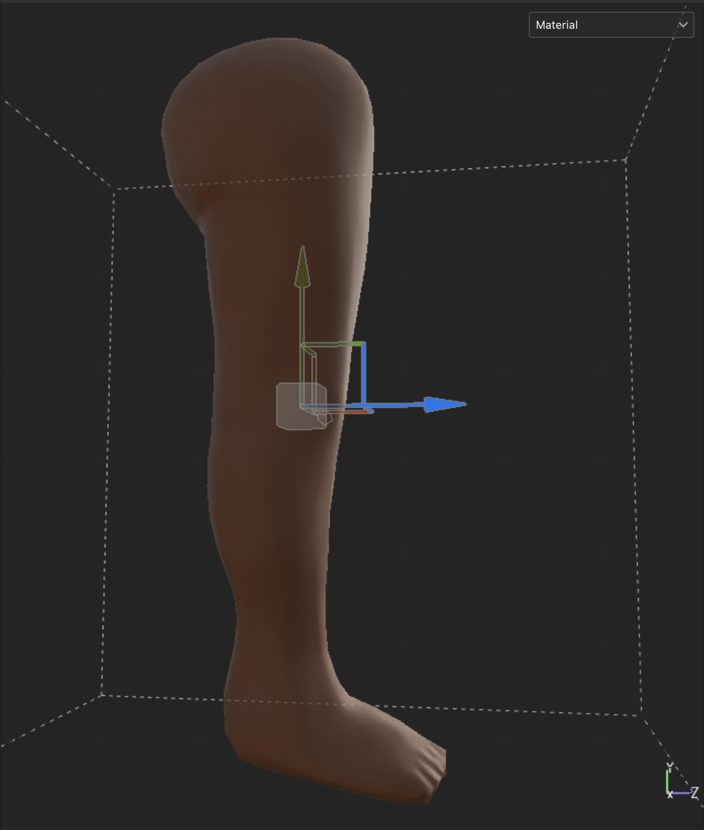 Texture Painting Legs