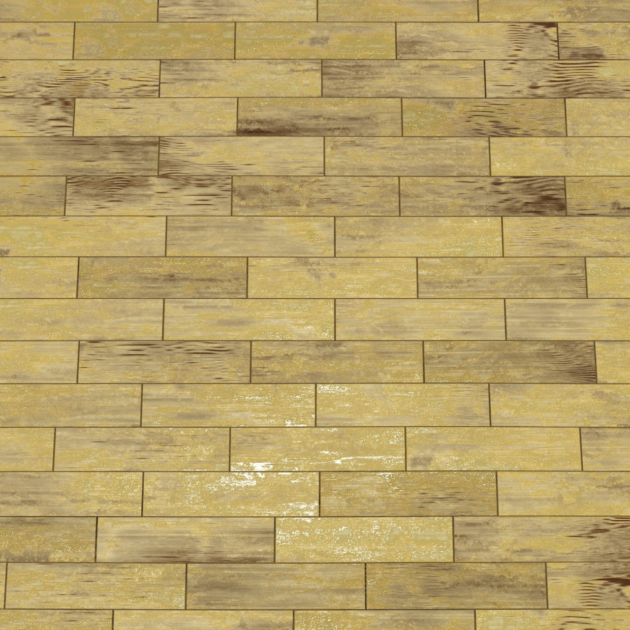 Floor Planks Texture rendered with Cycles